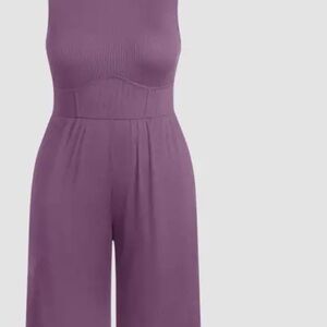 Cider Purple Jumpsuit